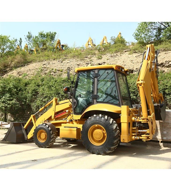 4×4 Compact Tractor Loader Backhoe